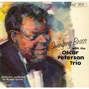 OSCAR PETERSON - Swinging Brass cover 