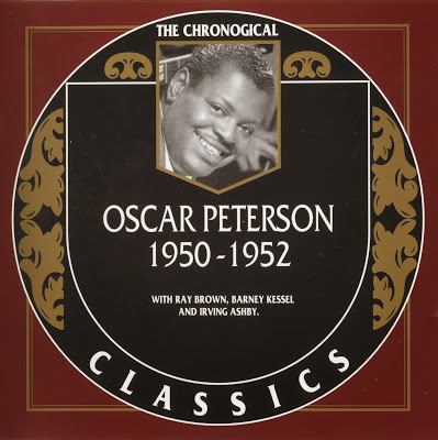 OSCAR PETERSON - The Chronological Classics: Oscar Peterson 1950-1952 cover 