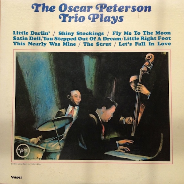 OSCAR PETERSON - The Oscar Peterson Trio Plays cover 