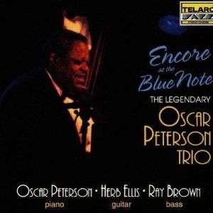 OSCAR PETERSON - The Oscar Peterson Trio ‎: Encore At The Blue Note cover 