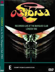 OSIBISA - Live at The Marguee Club cover 