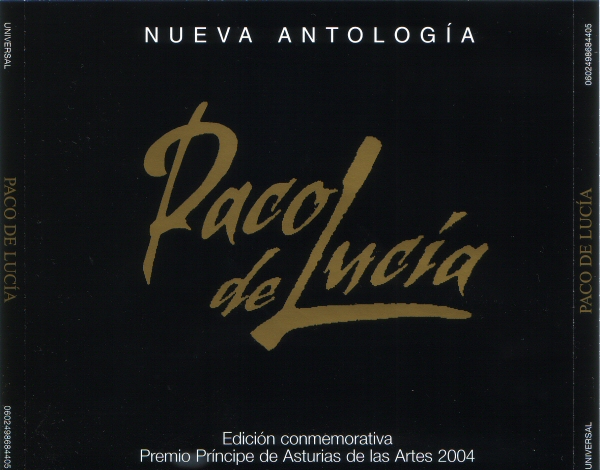PACO DE LUCIA - Nueva Antología cover 