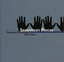 PANDELIS KARAYORGIS - Seventeen Pieces (Solo Piano) cover 