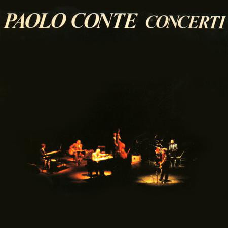 PAOLO CONTE - Concerti (aka En Concert) cover 