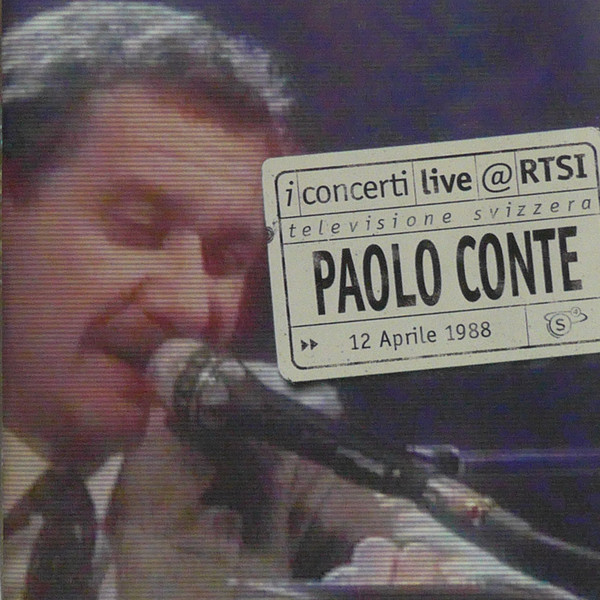 PAOLO CONTE - Live @ RTSI cover 