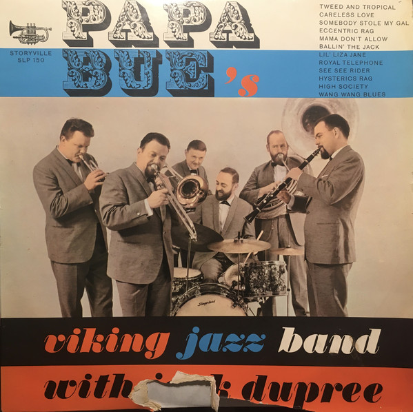 PAPA BUE JENSEN - Papa Bue's Viking Jazzband And Jack Dupree cover 