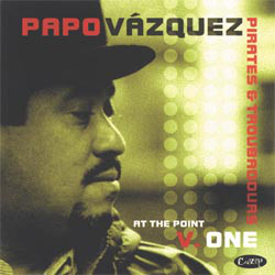 PAPO VÁZQUEZ - At The Point V.One cover 