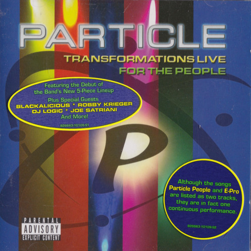 PARTICLE - Transformations Live For The People cover 