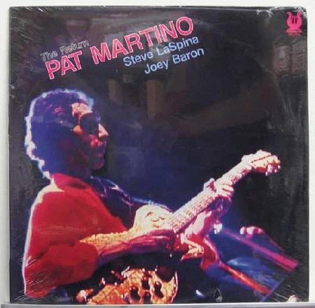 PAT MARTINO - The Return cover 