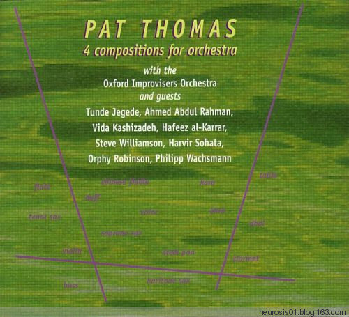 PAT THOMAS - 4 Compositions For Orchestra cover 