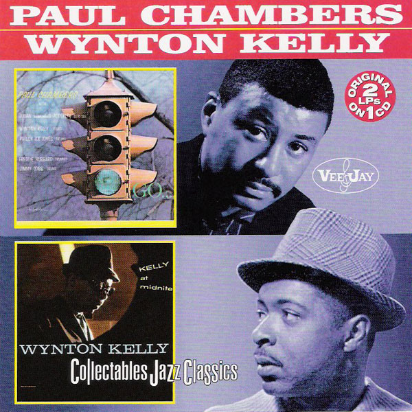PAUL CHAMBERS - Paul Chambers / Wynton Kelly : Go... / Kelly At Midnite cover 