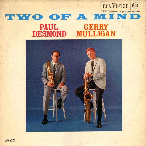 PAUL DESMOND - Two Of A Mind (with Gerry Mulligan) cover 
