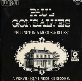 PAUL GONSALVES - Ellingtonia Moods & Blues cover 