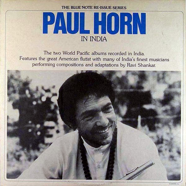 PAUL HORN - In India cover 