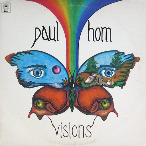 PAUL HORN - Visions cover 