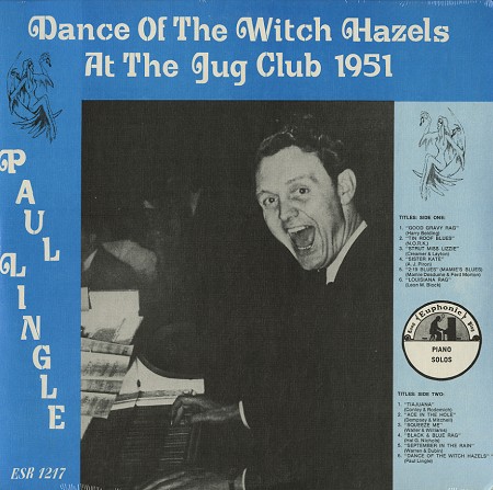 PAUL LINGLE - Dance of the Witch Hazels at the Jug Club 1951 cover 