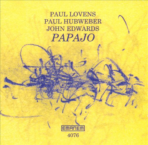 PAUL LOVENS - Paul Lovens, Paul Hubweber, John Edwards : PAPAJO cover 