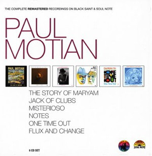PAUL MOTIAN - The Complete Remastered Recordings On Black Saint And Soul Note       Black cover 