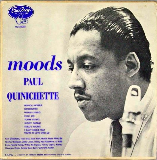 PAUL QUINICHETTE - Moods cover 