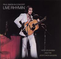 PAUL SIMON - Live Rhymin' cover 