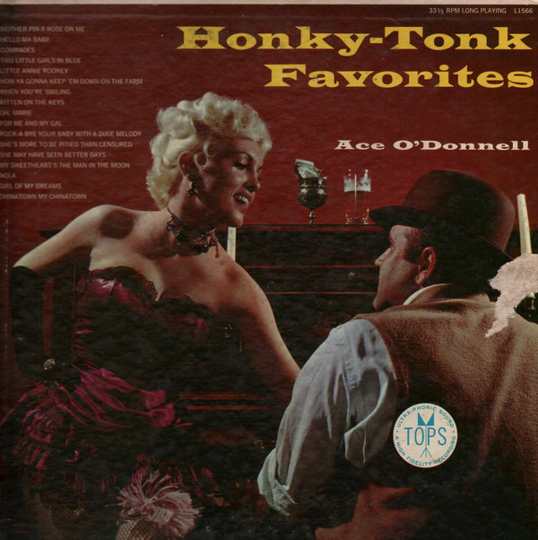 PAUL SMITH - Honky-Tonk Favorites (as Ace O'Donnell) cover 