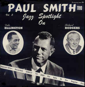 PAUL SMITH - Jazz Spotlight On Ellington & Rodgers Vol. 2 cover 