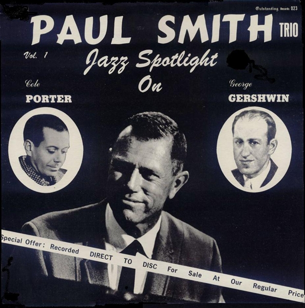 PAUL SMITH - Jazz Spotlight On Porter & Gershwin Vol. 1 cover 