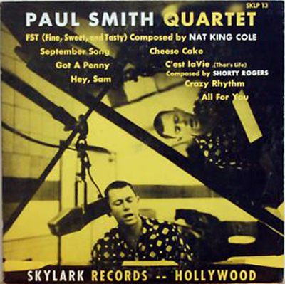 PAUL SMITH - Paul Smith Quartet cover 