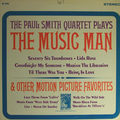 PAUL SMITH - Plays The Music Man & Other Motion Picture Favorites cover 