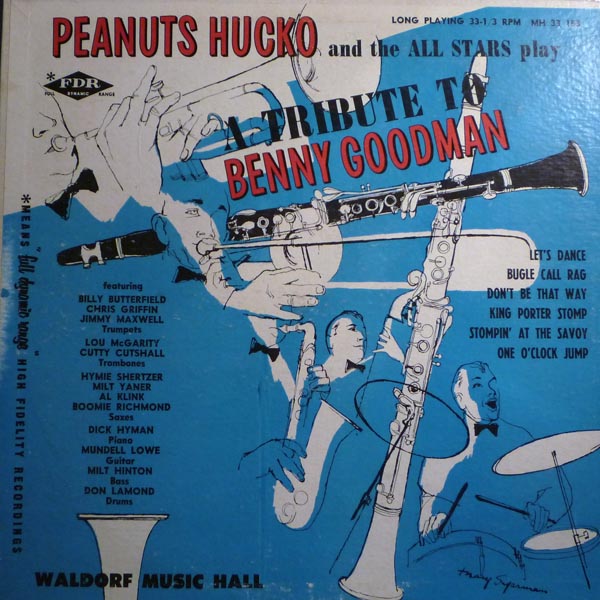 PEANUTS HUCKO - A Tribute To Benny Goodman cover 