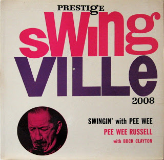 PEE WEE RUSSELL - Swingin' With Pee Wee (aka The Pee Wee Russell Memorial Album) cover 