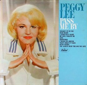 PEGGY LEE (VOCALS) - Pass Me By cover 