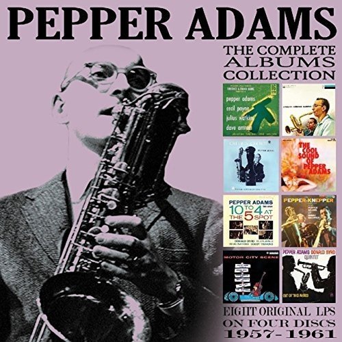 PEPPER ADAMS - Complete Albums Collection: 1957-1961 cover 