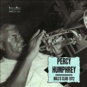 PERCY HUMPHREY - Bull's Club 1972 cover 