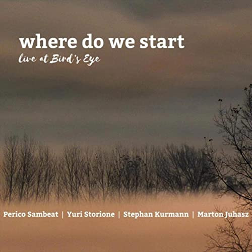 PERICO SAMBEAT - Perico Sambeat | Yuri Storione | Stephan Kurmann | Marton Juhasz : Where Do We Start cover 
