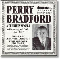 PERRY BRADFORD - Perry Bradford & The Blues Singers in Chronological Order 1923-1927 cover 