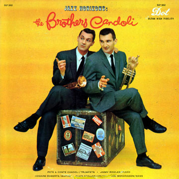 PETE CANDOLI / THE CANDOLI BROTHERS - The Candoli Brothers Sextet: Jazz Horizons cover 