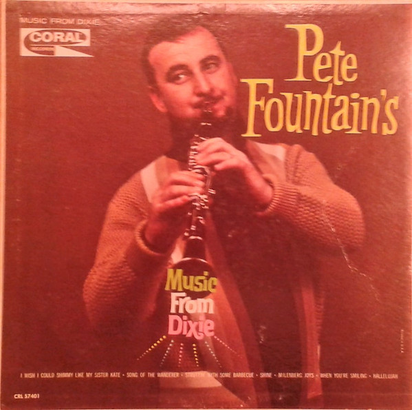 PETE FOUNTAIN - Music from Dixie cover 