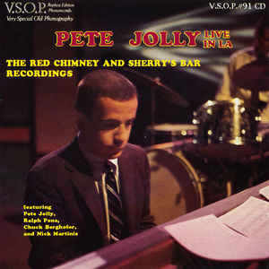 PETE JOLLY - Live In La-Red Chimney & Sherry Bar cover 