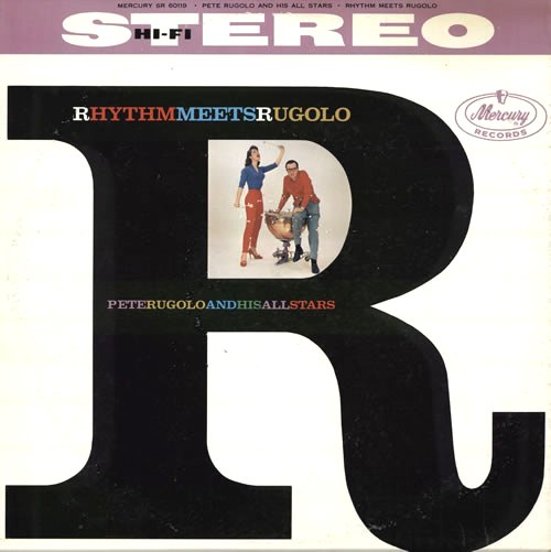 PETE RUGOLO - Rhythm Meets Rugolo cover 