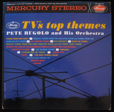PETE RUGOLO - TV's Top Themes cover 