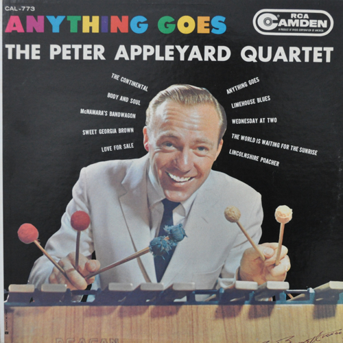 PETER APPLEYARD - Anything Goes cover 