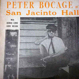 PETER BOCAGE - At San Jacinto Hall cover 