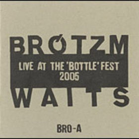 PETER BRÖTZMANN - Live at the 'Bottle' Fest 2005 cover 