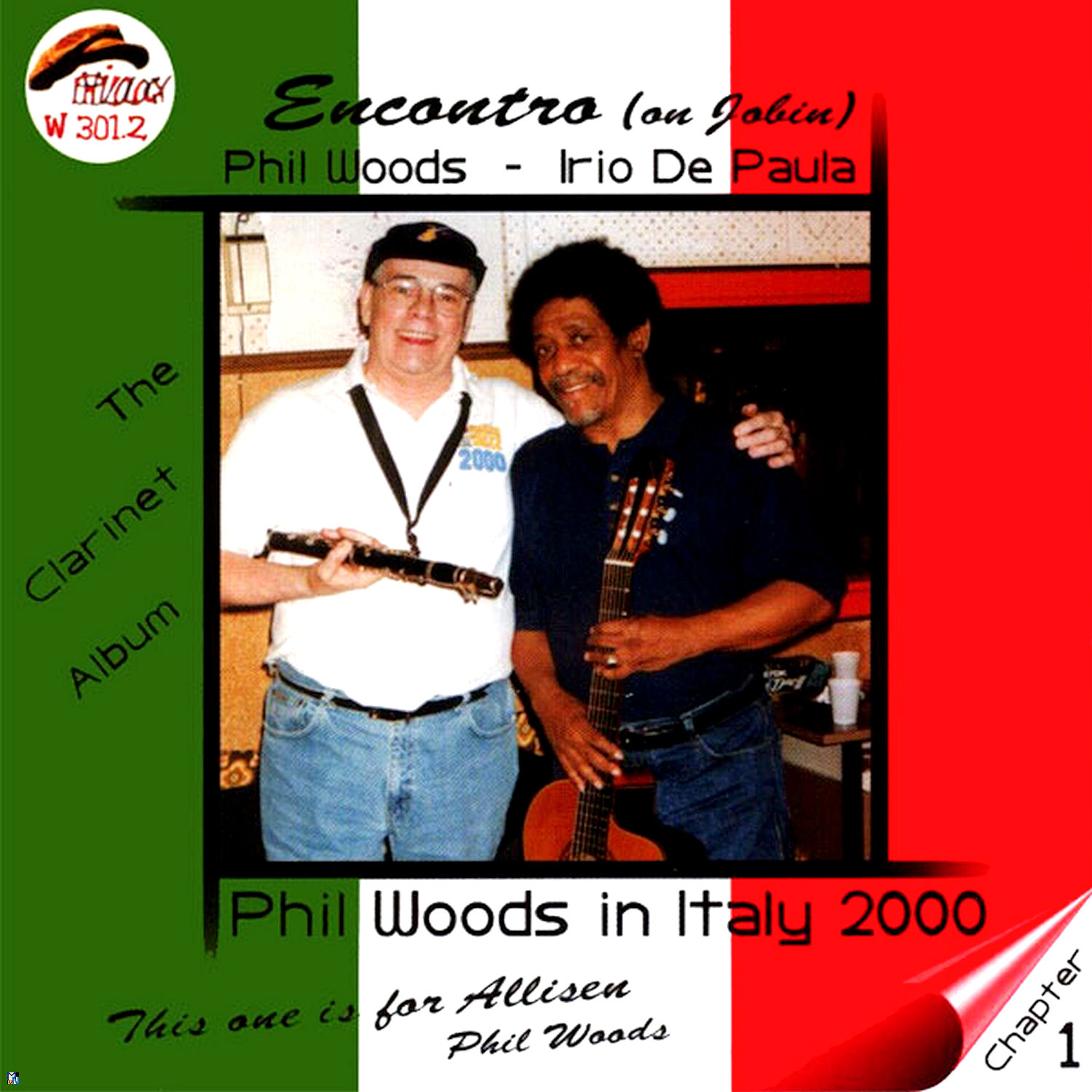 PHIL WOODS - Encontro (on Jobim) cover 