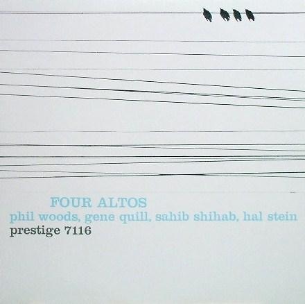 PHIL WOODS - Four Altos cover 
