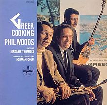 PHIL WOODS - Greek Cooking cover 