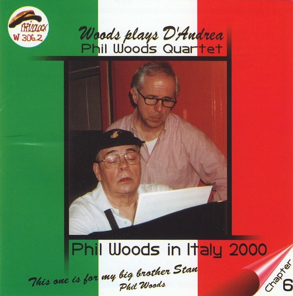 PHIL WOODS - Woods Plays D'Andrea cover 