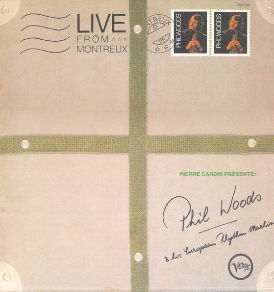 PHIL WOODS - Live From Montreux cover 
