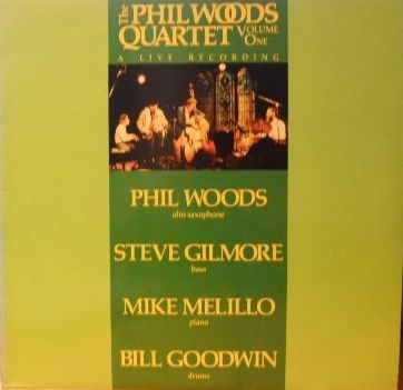 PHIL WOODS - Live Volume One cover 